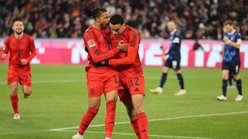 Bayern gewinnt trotz Abwehr-Fehler - Verfolger Frankfurt patzt