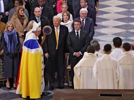 besuch in paris: trump ist zurück auf der europäischen bühne