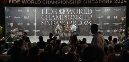 schach-wm: ding liren gleicht gegen dommaraju gukesh aus