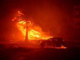 hälfte der bewohner evakuiert: malibu-feuer frisst sich in richtung promi-villen