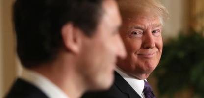 Donald Trump verhöhnt Kanadas Premier Justin Trudeau und nennt ihn Gouverneur