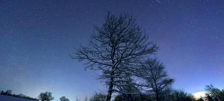 „Chance nutzen“: Am Wochenende ist ein Sternschnuppenschwarm am Himmel zu sehen