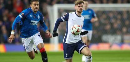 europa league: timo werner von tottenham trainer ange postecoglour scharf kritisiert