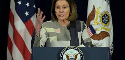 nancy pelosi: ehemalige repräsentantenhaussprecherin in krankenhaus in luxemburg eingeliefert