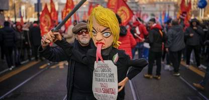 Streik in Italien: Gewerkschaften machen weiter gegen Meloni mobil