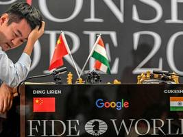 finale der wm: ein augenblick, der die ganze faszination des schachs und des sports zeigt