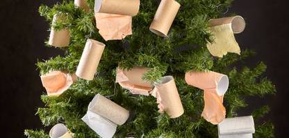 adventskalender aus klopapierrollen: ein geschenk, das schiefging