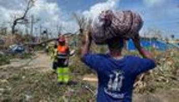 Zyklon Chido: Rettungskräfte sind auf dem Weg ins Katastrophengebiet in Mayotte