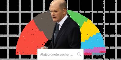 Interaktive Grafik zur Vertrauensfrage: So haben die einzelnen Abgeordneten abgestimmt