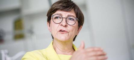 SPD-Chefin Esken: „Scholz hat das Heft des Handelns in die Hand genommen“