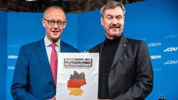 Merz und Söder – Über diesen Satz grübelt die halbe CDU