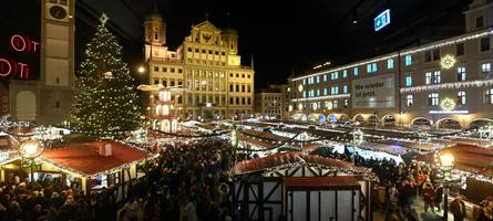 weihnachtsmärkte in augsburg: konkurrenz erhöht den druck auf die veranstalter