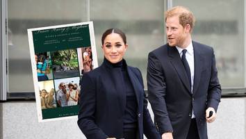 archie und lilibet - harry und meghan zeigen neues foto ihrer kinder – doch die botschaft ist klar
