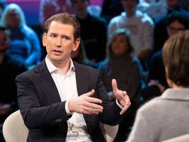 sebastian kurz bei maischberger: kurz spielt seinen bekanntesten hit