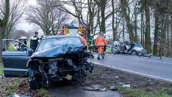 Horror-Unfall auf B71: 70-Jähriger stirbt auf dem Weg ins Krankenhaus