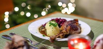 Weihnachtsessen-Umfrage: Rind vor Gans und Schwein