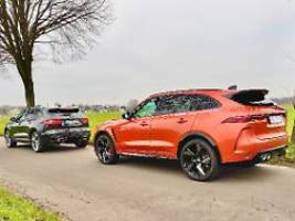 Vorerst keine Neuwagen mehr: Auf Abschiedstour mit zwei Jaguar F-Pace