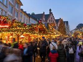 wäre das falsche zeichen: schaustellerbund: weihnachtsmärkte nicht pauschal absagen