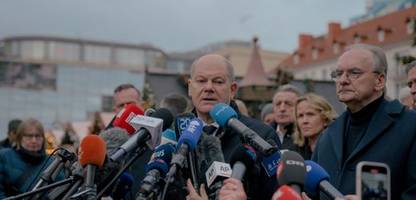 Magdeburg: Bundeskanzler Olaf Scholz bezeichnet Anschlag als »wahnsinnige Tat«