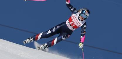 Lindsey Vonn: Skifahrerin rast bei Comeback auf Platz 14