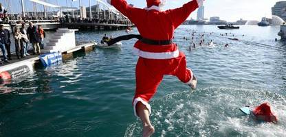 Tradition Weihnachtsbaden: Und Spruuung!