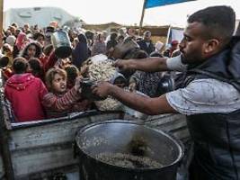 Überraschender schritt: us-bericht zu drohender hungersnot in gaza zurückgezogen