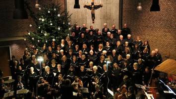 Der beste Chor singt zum Ausklang des Jahres in der Kirche