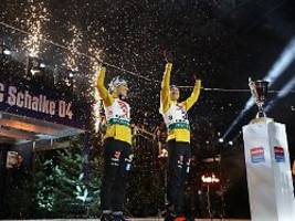 einzigartiges gefühl: biathleten erreichen podestplätze bei riesen-party auf schalke