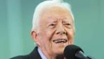 Jimmy Carter: Früherer US-Präsident Jimmy Carter im Alter von 100 Jahren gestorben