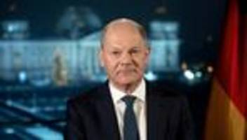 Neujahrsansprache: Bundeskanzler Olaf Scholz ruft zu Zusammenhalt auf