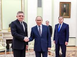 neujahrsgrüße an die lieblinge: putin wünscht fico, orban und schröder ein frohes neues