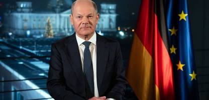 Neujahrsansprache: Olaf Scholz ruft zu Zusammenhalt auf