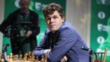 Schach: Magnus Carlsen weist Betrugsvorwurf bei Blitzschach-WM von sich