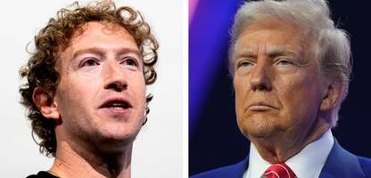 Donald Trump: Das unwürdige Verhalten der Bosse wie Mark Zuckerberg und Jeff Bezos