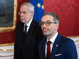 Österreich: Bundespräsident beauftragt FPÖ-Chef Kickl mit Regierungsbildung