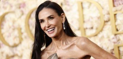 Golden Globes 2025: Demi Moore, 62, gewinnt ersten Schauspielpreis ihrer Karriere