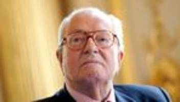 Frankreich: Front-National-Gründer Jean-Marie Le Pen ist tot