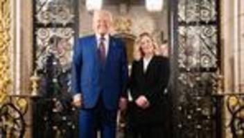 giorgia meloni und donald trump: das wort europa kommt ihr nicht über die lippen