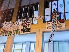 Nahostkonflikt: Ermittlungen nach Protestaktion an Berliner Hochschule