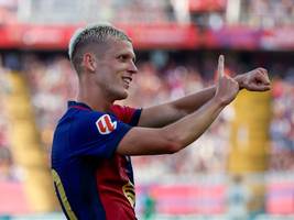 Neue Wendung beim FC Barcelona: Dani Olmo vorerst spielberechtigt