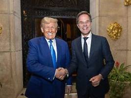 Partnern US-Waffenmarkt öffnen: NATO-Chef Rutte schlägt Trump Rüstungsdeal vor