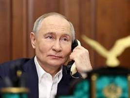 Bewegung nach Amtseinführung: Putin würde mit Trump über die Ukraine reden