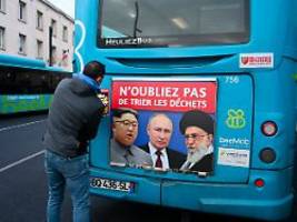 Das ist humorvoll gemeint: Mülltrennungskampagne in Frankreich erzürnt iranische Regierung