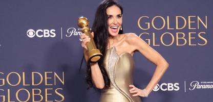 Demi Moore: Endlich Golden-Globe-Gewinnerin