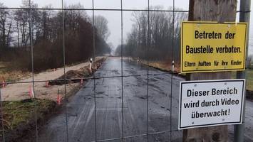 Baustelle auf B207: Wann die Brücke frühestens befahrbar ist