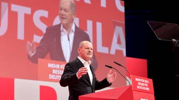 olaf scholz auf dem spd-parteitag: kritik der roten vernunft