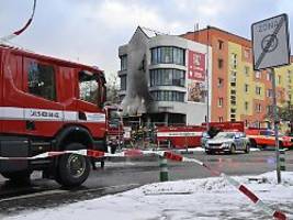 Meterhohe Flammen in Tschechien: Sechs Menschen sterben bei Explosion in Restaurant