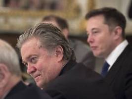 Musk ist ein Rassist: Steve Bannon will Elon Musk zu Fall bringen