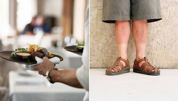 kurze hosen als no-go - münchner edelitaliener setzt strenge kleiderordnung durch: gäste beschweren sich