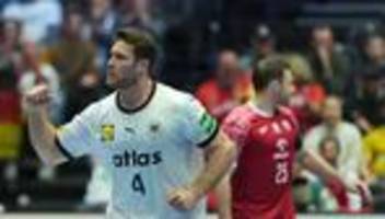 Handball-WM: Deutschlands Handballer starten mit Sieg in die Weltmeisterschaft